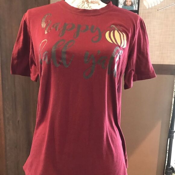 Unlisted Women's Maroon T-Shirt Size Medium - Picture 8 of 13